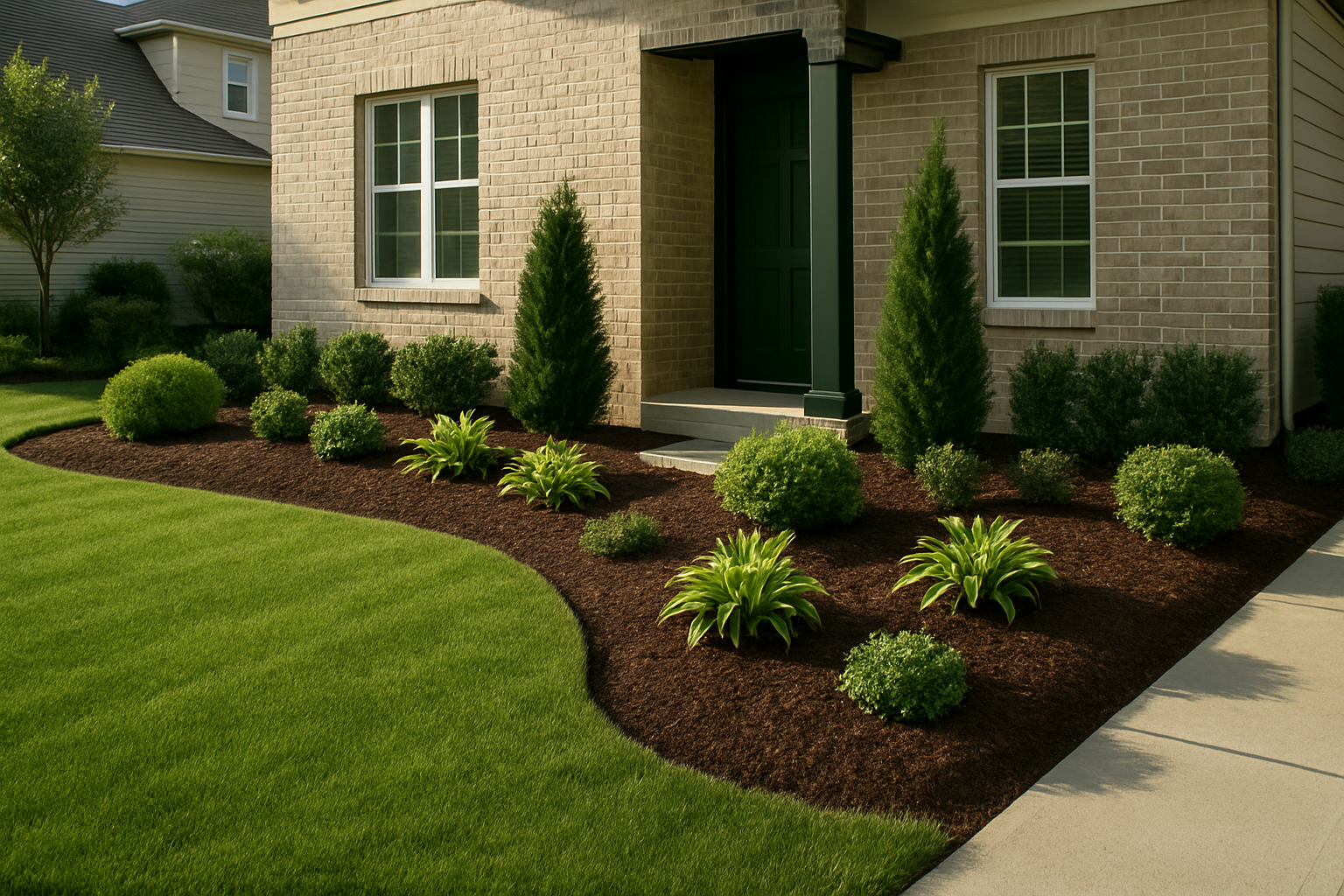 Landscaping / Lawn / Outdoor — illustrative