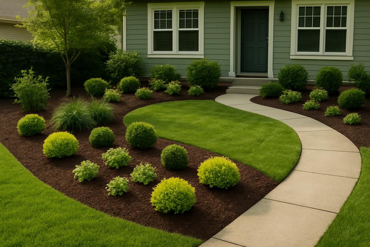 Landscaping / Lawn / Outdoor — illustrative